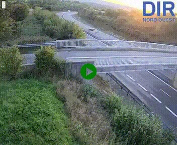 Webcam sur A84 à hauteur de Pont-Farcy, au niveau du pont autoroutier sur la Vire, au sud de Saint-Lô
