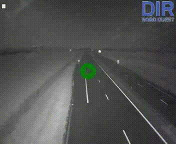 Webcam sur A84 à hauteur de l'échangeur de Poilley avec la N175, au sud d'Avranches
