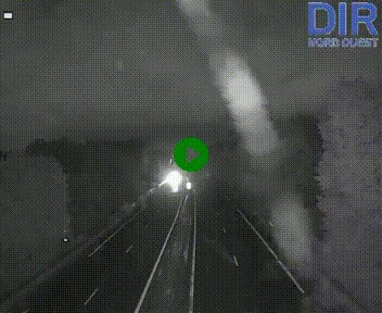 Webcam sur le périphérique de Caen (N814) à l'est de la ville, à Mondeville hauteur de la sortie 2, Presqu'île-Rives de l'Orne, au bout de l'autoroute A13