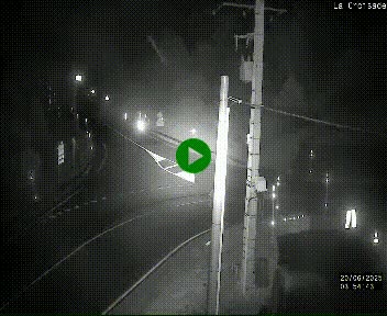 Webcam au carrefour de la croisade, à la jonction entre la N22 et la N320, avant le poste de douane franco-andorrane. Webcam à 1790 mètres d'altitude