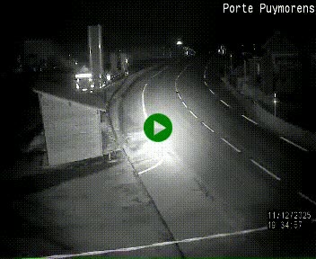 Webcam Col du Puymorens sur N320, en direction de Pas de la Casa (Andorre)