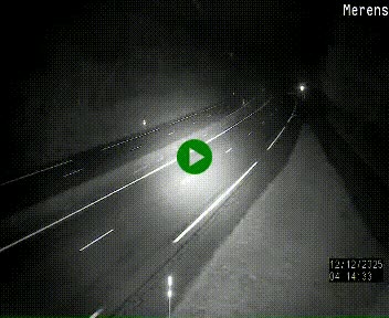 Webcam dans les Pyrénées à hauteur de Mérens-les-Vals sur N320, en direction de Pas de la Casa (Andorre)