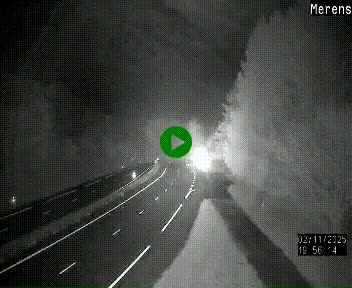 Webcam Ax-les-Thermes sur N20, en direction d'Andorre