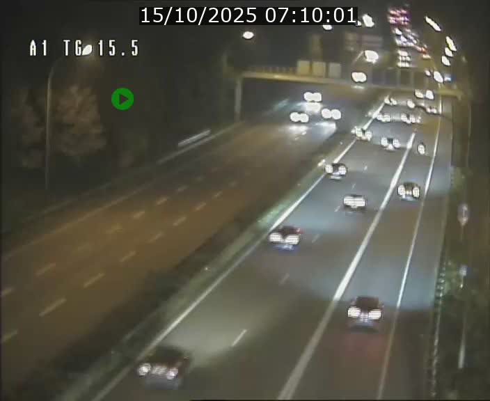 Traffic live webcam Luxembourg Munsbach - A1 direction Luxembourg - BK 15.5