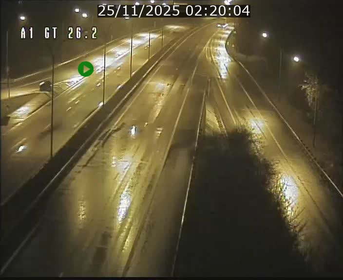 Traffic live webcam Luxembourg Grevenmacher - A1 direction Allemagne - BK 26.2