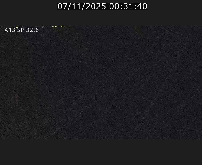 Webcam info trafic A13 à hauteur de Mondorf-les-bains. Vue orientée vers Altwies