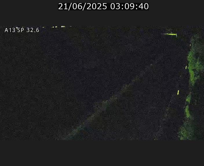 Webcam info trafic A13 à hauteur de Mondorf-les-bains. Vue orientée vers Altwies