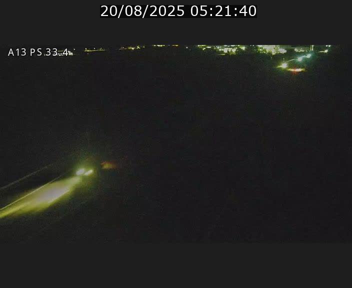 Webcam trafic sur A13 à hauteur de Mondorf-les-Bains en direction d'Altwies