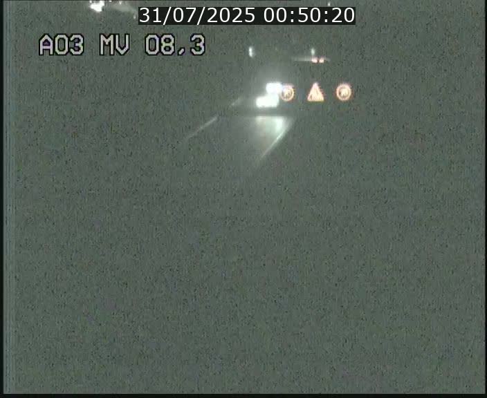 Webcam Autoroute après la Croix de Bettembourg en direction de Luxembourg sur l'A3