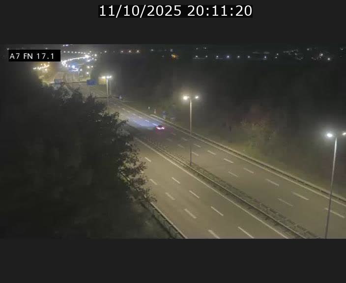 Caméra trafic Luxembourg - A7, Merscherbierg direction Mersch