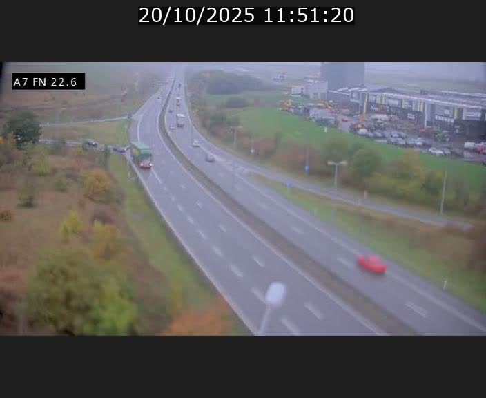 Caméra trafic Luxembourg - A7, Colmar-berg direction Mersch