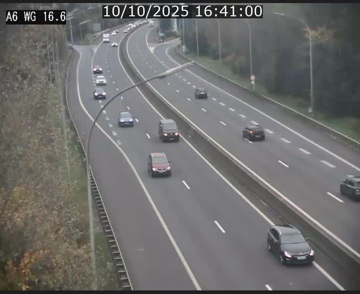 Traffic live webcam Luxembourg Aire de Capellen - A6 - BK 16.6 - direction Luxembourg/France/Allemagne