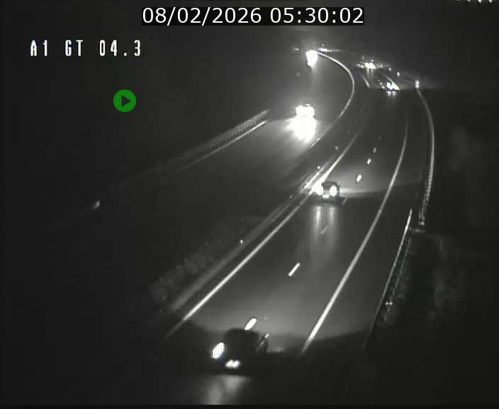 Traffic live webcam Luxembourg Itzig - A1 direction Sandweiler - BK 4.3