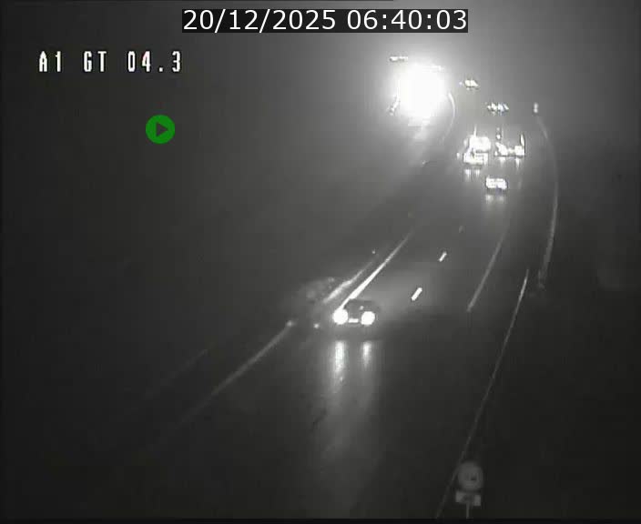 Traffic live webcam Luxembourg Itzig - A1 direction Sandweiler - BK 4.3