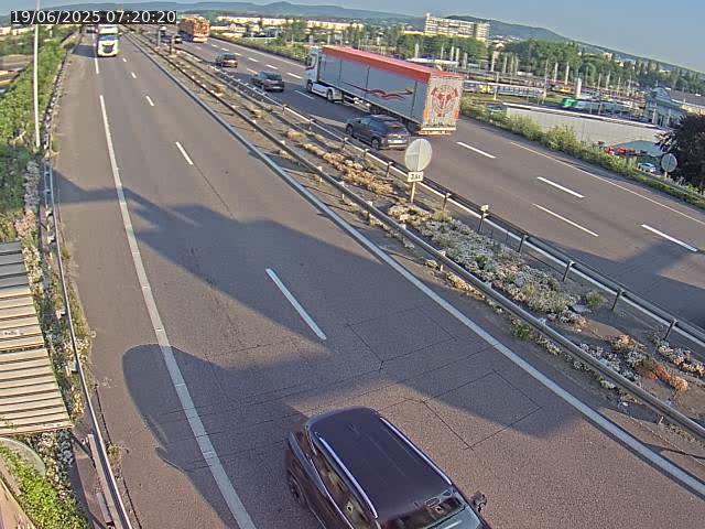Caméra autoroute France - A31, Yutz direction Metz
