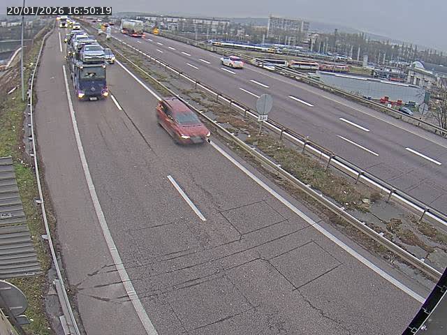 Caméra autoroute France - A31, Yutz direction Metz