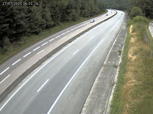 Caméra autoroute France - N57, Côte de la Calotine direction Nancy
