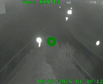 Webcam N147 au nord de Poitiers et à la jonction avec la A10