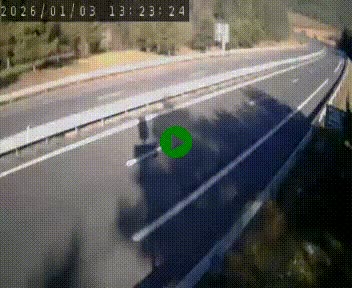 Clone of Caméra autoroute A75 à hauteur de la sortie 42 (Rodez, Laissac, Aire de l'Auvergne) située sur la commune d'Auberoques, près de Sévérac-le-Château