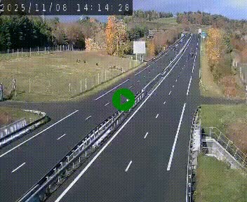 Caméra autoroutière France - A75, Coren, en direction de Montpellier