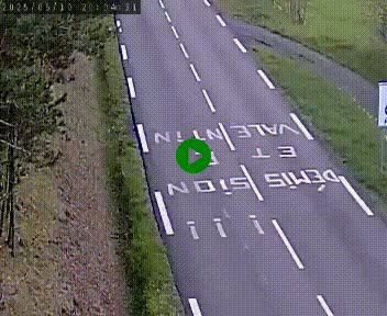 Caméra routière France - N102, au niveau du col de Montmirat à Saint-Etienne-du-Valdonnez à 1039 mètres d'altitude