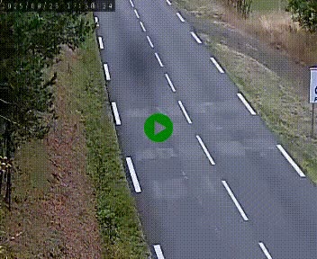 Caméra routière France - N102, au niveau du col de Montmirat à Saint-Etienne-du-Valdonnez à 1039 mètres d'altitude