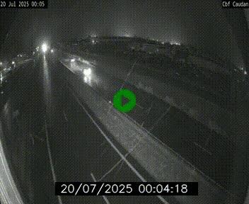 Webcam sur la N165 à hauteur de Caudan, dans le Morbihan.