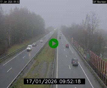 Webcam sur le périphérique de Rennes (N136) à hauteur de Maurepas, au nord de la ville