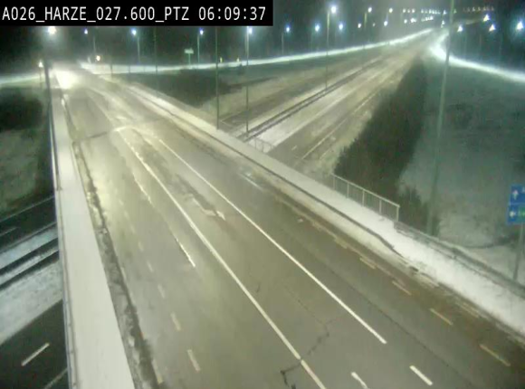 Caméra autoroute Belgique - Sougné-Remouchamps,E25 direction Luxembourg