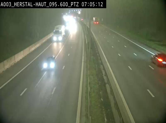 Webcam E40 à Herstal en direction de Liège et en provenance d'Aachen