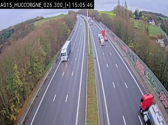 Webcam autoroute Belgique - Viaduc de Huccorgne - E42
