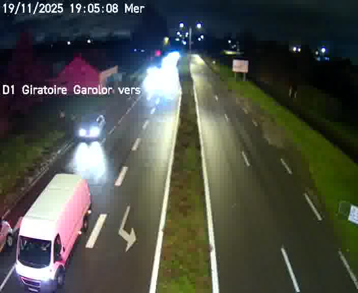 Webcam de surveillance sur D1 (France) à Ennery, cadrée vers Thionville, proposant une information routière utile aux déplacements quotidiens.