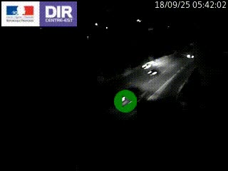 Webcam sur la Nationale 201 à hauteur de la sortie Chambéry-Nord, avant à la jonction entre l'A41 et l'A43, en direction de Lyon