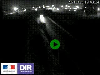 Webcam à Mably, à proximité de Roanne en direction de Moulins sur la N7