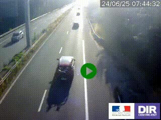 Webcam sur la nationale N90 à Gilly-sur-Isère, en direction et à proximité d'Albertville