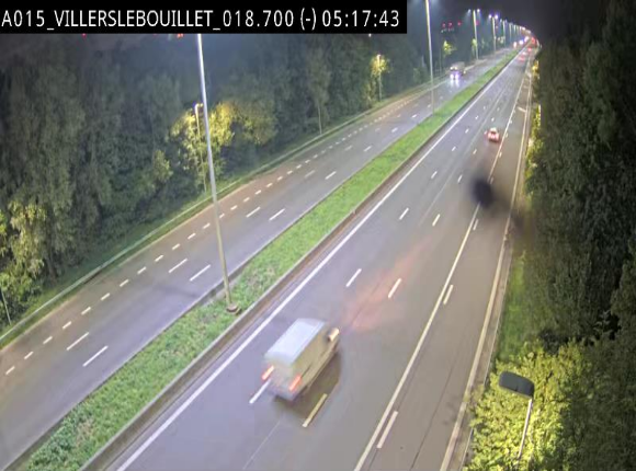Webcam autoroute Belgique - Villers-le-Bouillet - E42 direction Liège - BK 18.7