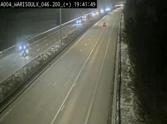 Webcam autoroute Belgique - Warissoulx - E411 - BK 46.2