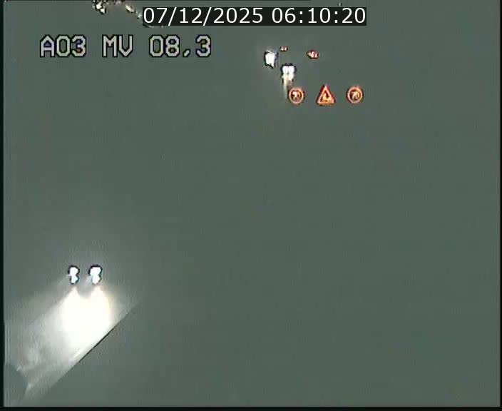 Webcam Autoroute après la Croix de Bettembourg en direction de Luxembourg sur l'A3