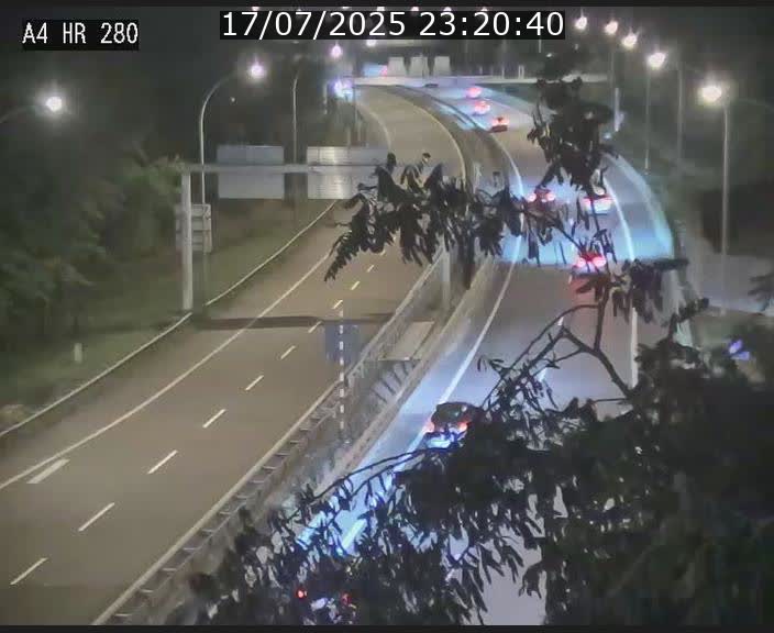 Webcam traffic A4 Luxembourg - BK 0.2 - P+R Bouillon (direction Luxembourg)