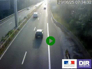 Webcam sur la nationale N90 à Gilly-sur-Isère, en direction et à proximité d'Albertville