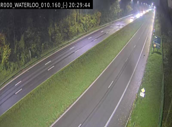 Webcam autoroute Belgique - Waterloo - R0 (ring de Bruxelles) - BK 12.3