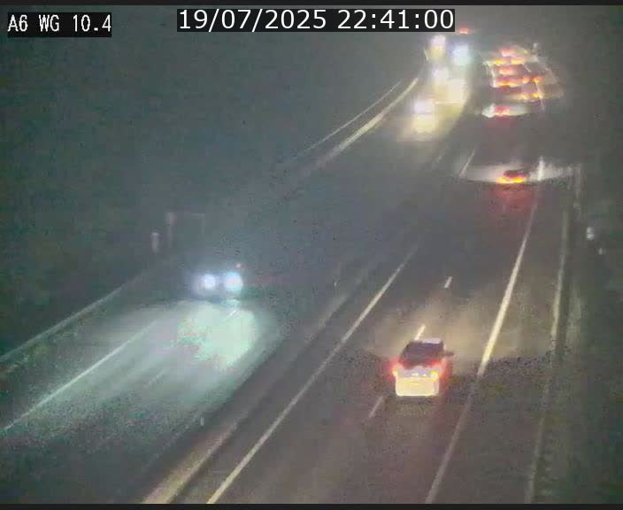 Traffic live webcam Luxembourg Mamer - A6 - BK 10.4 - direction Luxembourg/France/Allemagne