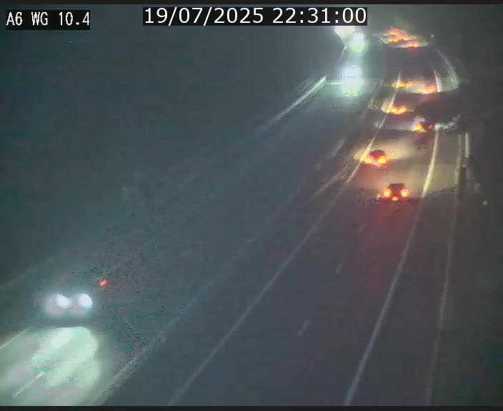 Traffic live webcam Luxembourg Mamer - A6 - BK 10.4 - direction Luxembourg/France/Allemagne
