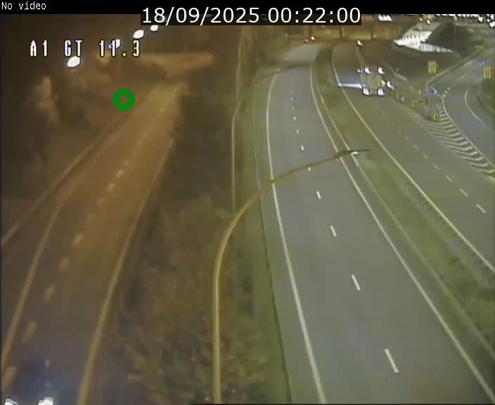 Traffic live webcam Luxembourg Senningerberg - A1 direction Allemagne - BK 11.3