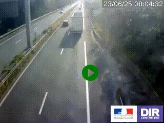 Webcam sur la nationale N90 à Gilly-sur-Isère, en direction et à proximité d'Albertville