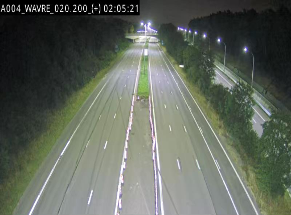 Webcam @ Wavre-sud KP 19.6, A4/E411