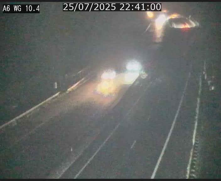 Traffic live webcam Luxembourg Mamer - A6 - BK 10.4 - direction Luxembourg/France/Allemagne