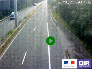 Webcam sur la nationale N90 à Gilly-sur-Isère, en direction et à proximité d'Albertville