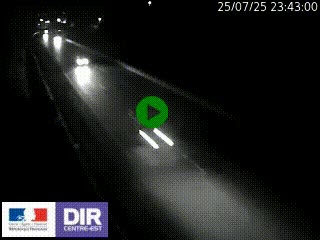 Webcam routière à Saint-Etienne-Terrenoire sur la RN88 avant la jonction entre l'A72 et le Boulevard Périphérique de Saint-Etienne