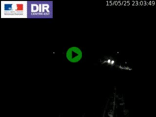 Caméra trafic à Meylan sur la Rocade-Sud de Grenoble en direction d'Aix-en-Provence